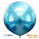 Jumbo Krom Balon Mavi 60 cm