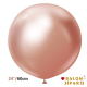 Jumbo Krom Balon Rose Gold 60 cm