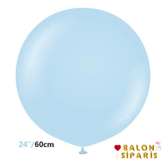 Jumbo Makaron Balon Mavi 60 Cm