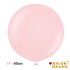 Jumbo Makaron Balon Pembe 60 Cm