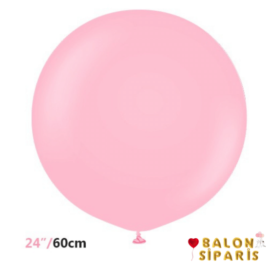 Jumbo Balon Pembe 60 cm