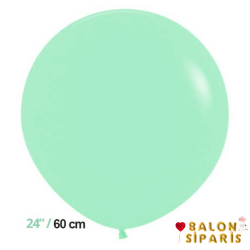 Jumbo Balon Su Yeşili 60 cm