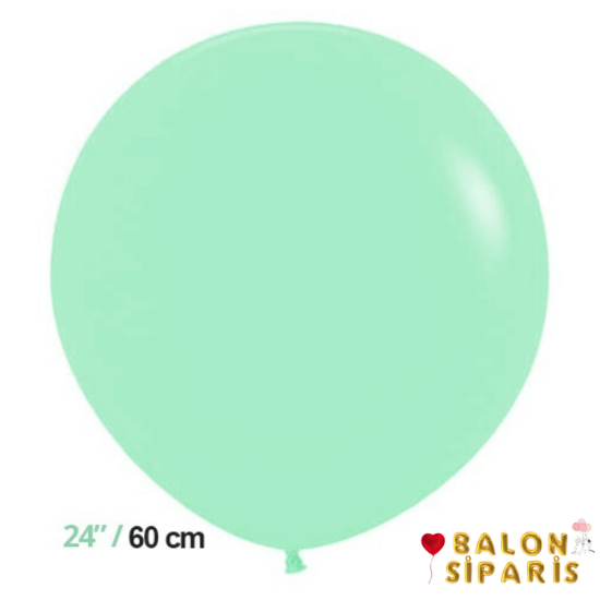 Jumbo Balon Su Yeşili 60 cm