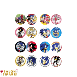 Sonic Boyama Kitabı Stickerlı (16 Sayfa)