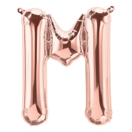 M - Harf Folyo Balon RoseGold 100 cm M - Harf Folyo Balon RoseGold 100 cm