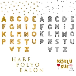 76 Cm Harf Balonlar