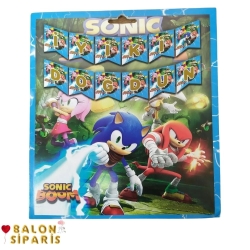 Sonic Boom İyi Ki Doğdun Banner