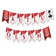 29 Ekim Cumhuriyet Bayramı Banner Yazısı