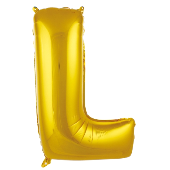L- Harf 40 Inc Gold Renk Balon 100 Cm