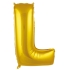 L Harf Folyo Balon Gold 40 Cm