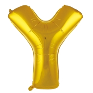 Y Harf Folyo Balon Gold 40 Cm