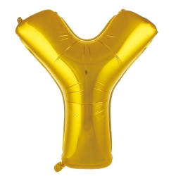 Y- Harf 40 Inc Gold Renk Balon 100 Cm