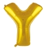 Y Harf Folyo Balon Gold 40 Cm