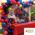 Hazır Eve Teslim Balon Zinciri Spiderman Konsept 5 Metre