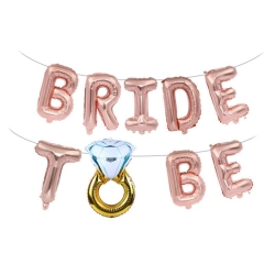 Bride To Be Temalı Rose Pembe Balon Seti