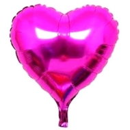Fuşya Kalp Folyo Balon (45 cm) Fuşya Kalp Folyo Balon (45 cm)