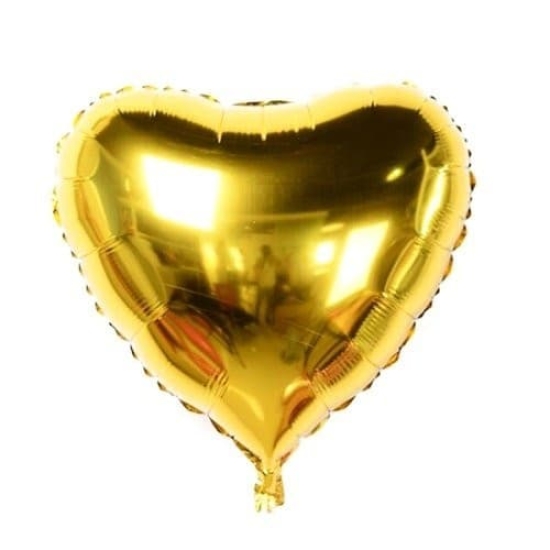 Gold Kalp Folyo Balon (45 cm)