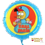 Kral Şakir Lisanslı Folyo Balon 45 cm