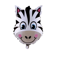 Safari Temalı Folyo Balon Zebra Safari Temalı Folyo Balon Zebra