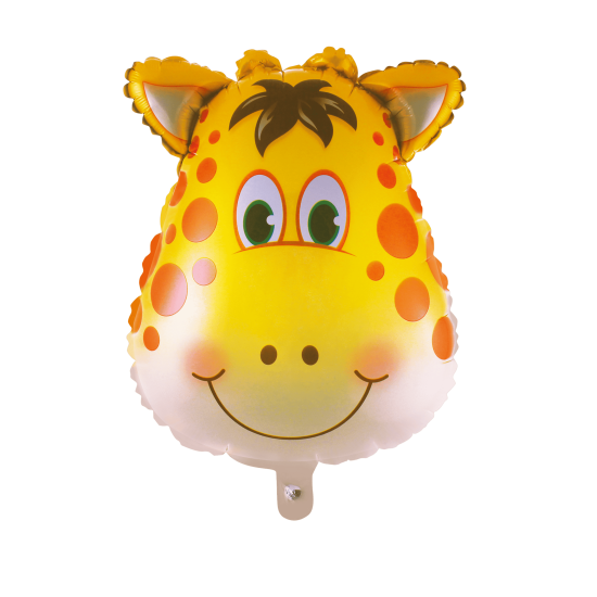 Safari Temalı Folyo Balon Zürafa