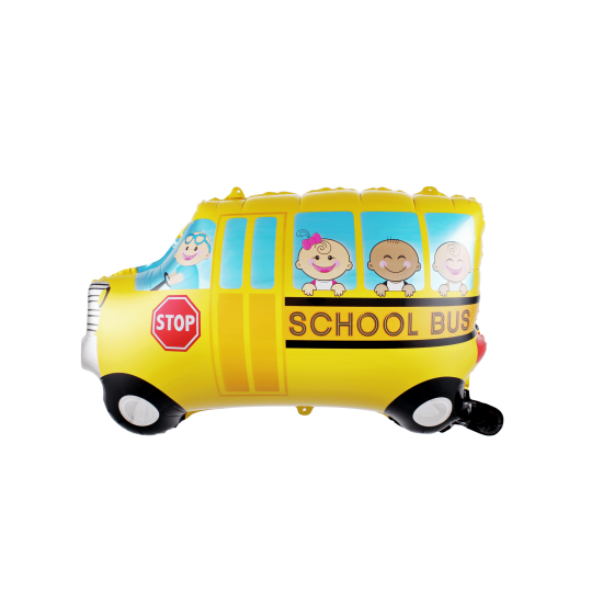 School Bus Folyo Balon