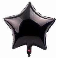Yıldız Folyo Balon Siyah (45 cm) Yıldız Folyo Balon Siyah (45 cm)