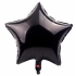 Yıldız Folyo Balon Siyah (45 cm)