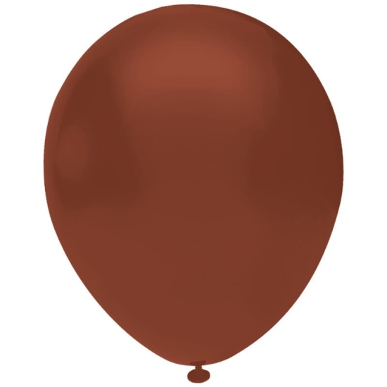 Pastel Kahverengi Balon 15 Adet