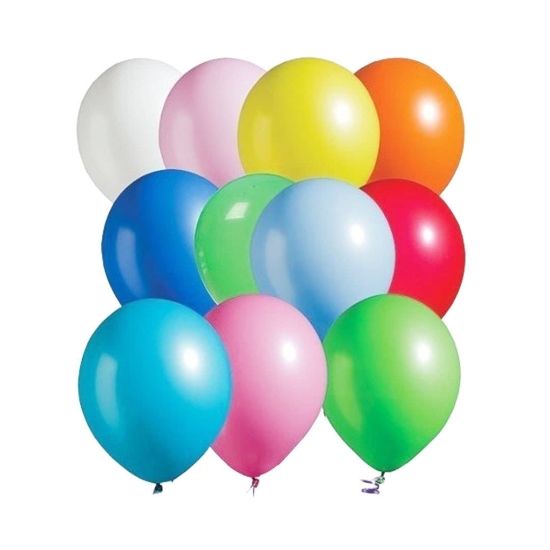 Pastel Karışık Renk  Balon 100 Adet