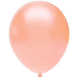 Pastel Somon Balon 15 Adet (Rose Gold)