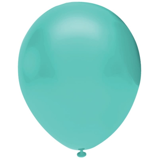 Pastel Su Yeşili Balon 15 Adet