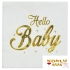 Hello Baby Peçete Gold 16 Adet