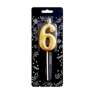6 Yaş Mumu Gold 6 Yaş Mumu Gold