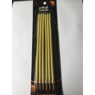 Mum Gold 20 cm - 6'lı Mum Gold 20 cm - 6'lı