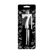 7 Yaş Mumu Gümüş 7 Yaş Mumu Gümüş