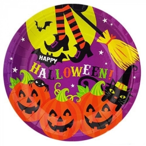 Cadılar Bayramı Tabak Halloween (8 Adet)