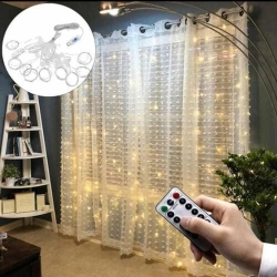 Peri Led Işık Kumandalı  Adaptörlü Usb Girişli Gün Işığı 250x250 cm