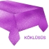 Parlak Masa Örtüsü Mor 120 X 180 Cm