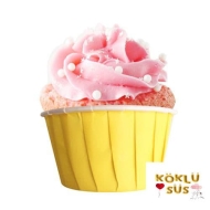 Muffin Kek Kapsülü Sarı (25 Adet) Muffin Kek Kapsülü Sarı (25 Adet)