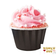Muffin Kek Kapsülü Siyah (25 adet)