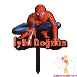 Spiderman Pasta Süsü