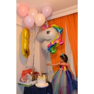 Unicorn Uçan Balon Seti