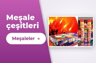 Tribünde yanan kırmızı meşaleler, meşale kutusu ve iki el meşalesi