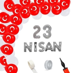 23 Nisan Zincir Balon Seti