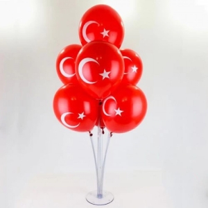 Ay Yıldızlı Balon Standı Hediye Balon