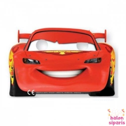 Cars Formula Kağıt Maske (6 adet)