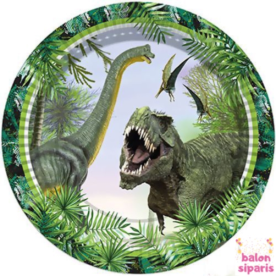 Jurassic Dinozor Tabak (8 Adet)