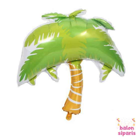 Tropikal Palmiye Folyo Balon 95x80 cm