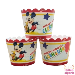 Mickey Mouse Cupcake Kağıdı