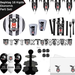 Beşiktaş Lisanslı Süper Parti Seti (16 Kişilik)